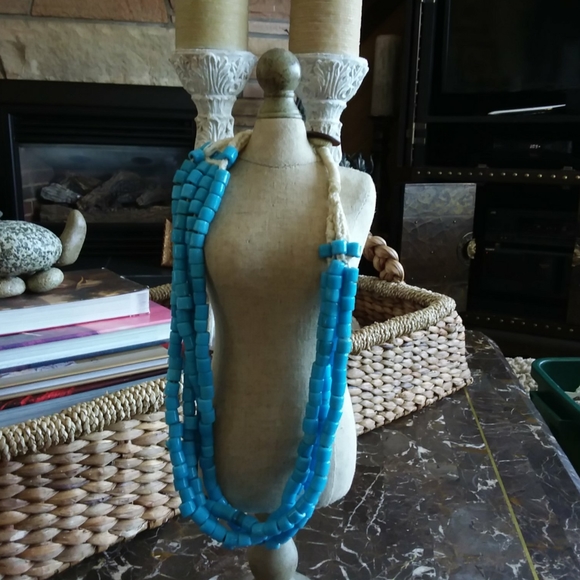 SOLD Beeded necklace - Picture 4 of 5